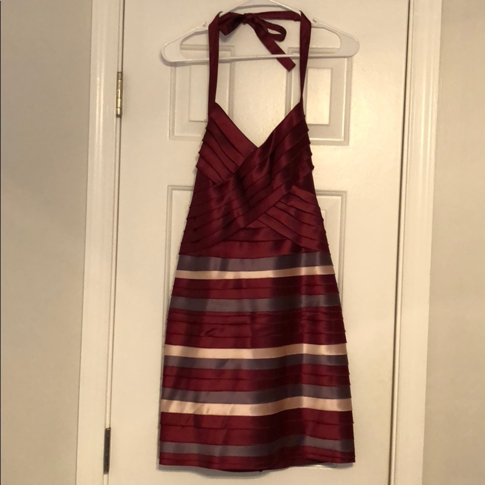 BCBG Maxazria Halter Dress!